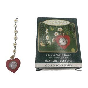 Hallmark Keepsake Miniature Ornament The Tin Man’s Heart The Wonder of Oz 2000